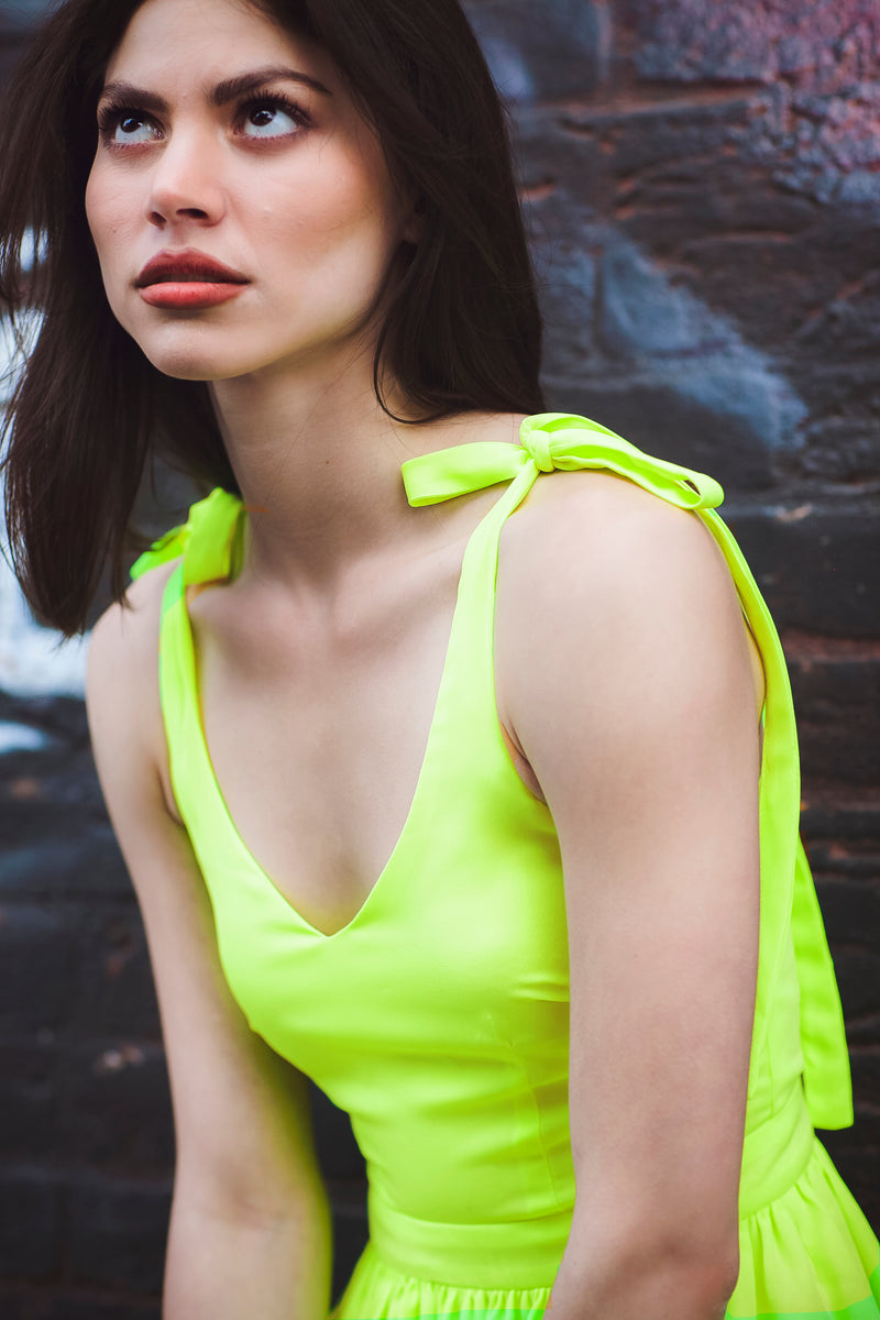 neon dress pinterest Outfits Neon Party Cute Dresses